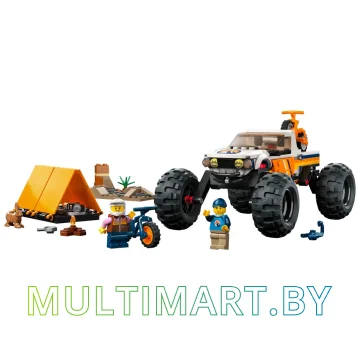 Конструктор LEGO City 60387 Внедорожные приключения 4x4 картинка 3